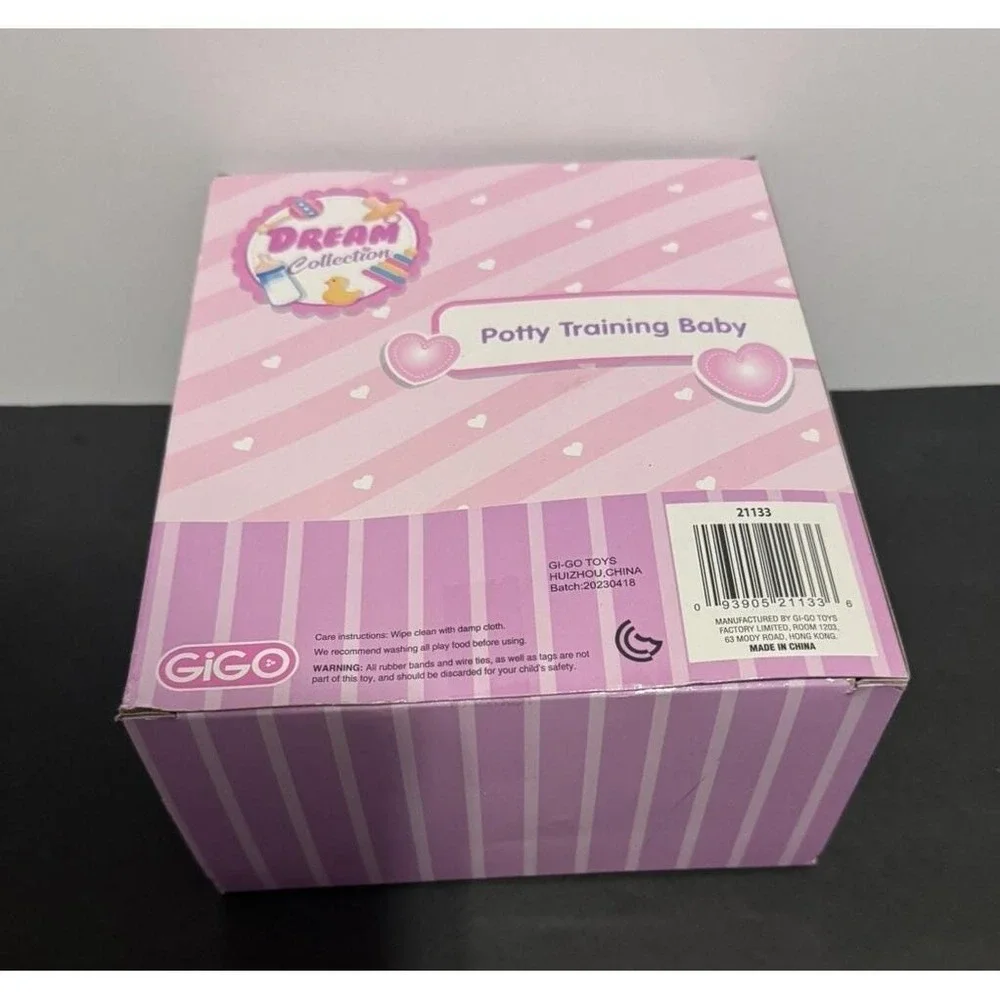GI-GO Dream Collection Potty Training Baby 5 in Doll